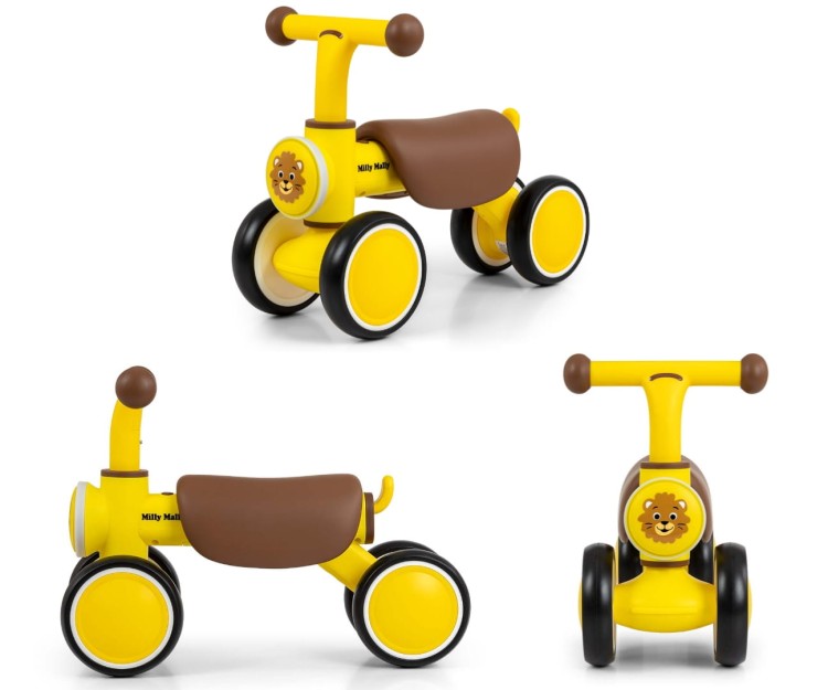 Milly Mally Pojazd York Yellow