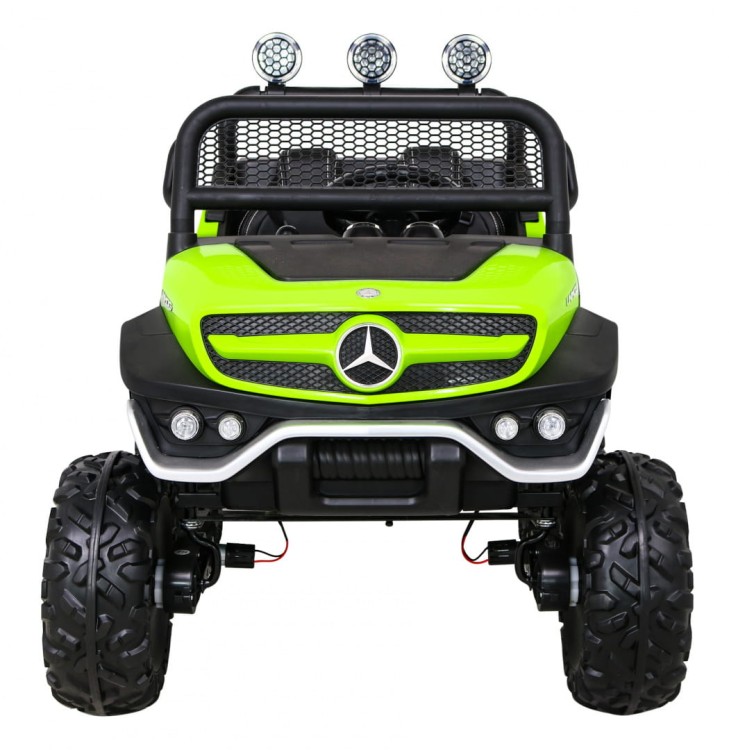 Mercedes Benz Unimog Samochód dla dzieci na akumulator  Zielony