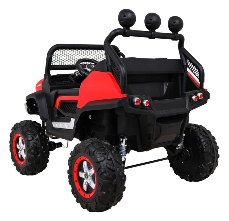 Mercedes Benz Unimog Samochód dla dzieci na akumulator  Czerwony