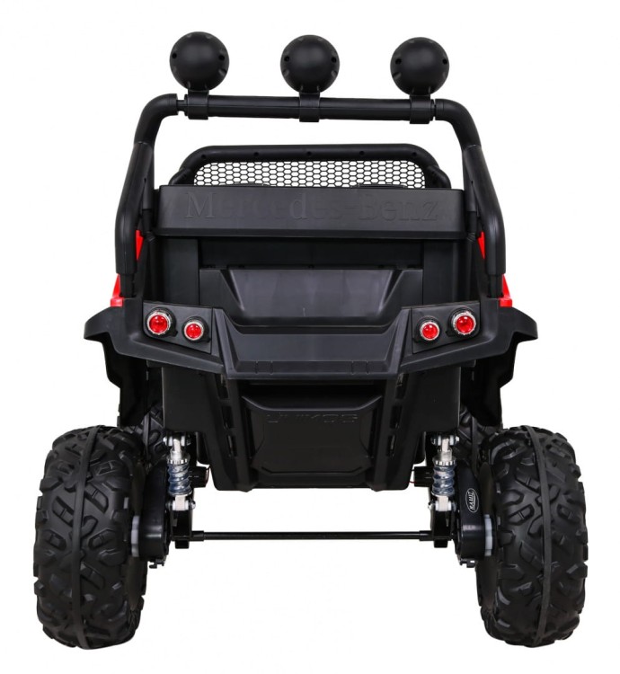 Mercedes Benz Unimog Samochód dla dzieci na akumulator  Czerwony
