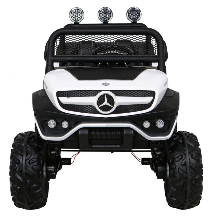 Mercedes Benz Unimog  Samochód dla dzieci na akumulator Biały