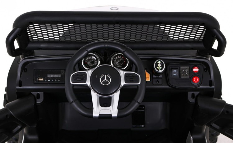 Mercedes Benz Unimog  Samochód dla dzieci na akumulator Biały