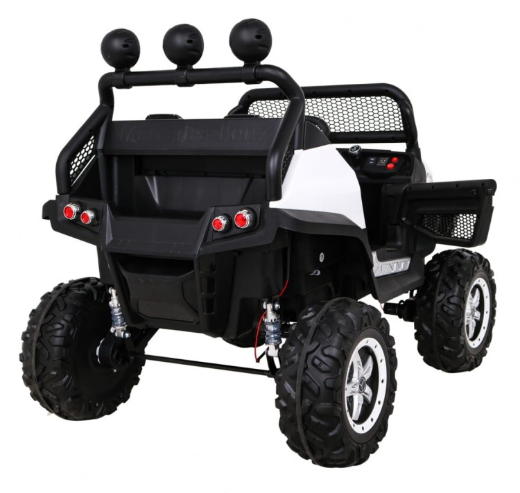 Mercedes Benz Unimog  Samochód dla dzieci na akumulator Biały