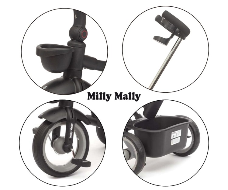 Milly Mally Rowerek Trójkołowy Twinkle Grey