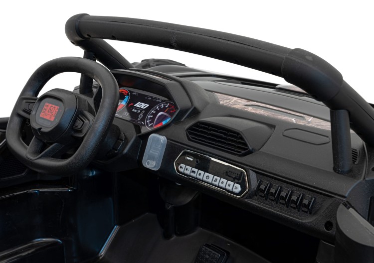 Auto Buggy Racing 5 na akumulator dla dzieci Czarny