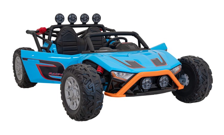 Auto Buggy Racing 5 na akumulator dla dzieci Niebieski
