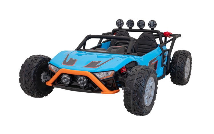 Auto Buggy Racing 5 na akumulator dla dzieci Niebieski