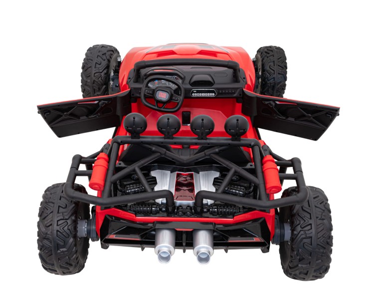 Auto Buggy Racing 5 na akumulator dla dzieci Czerwony