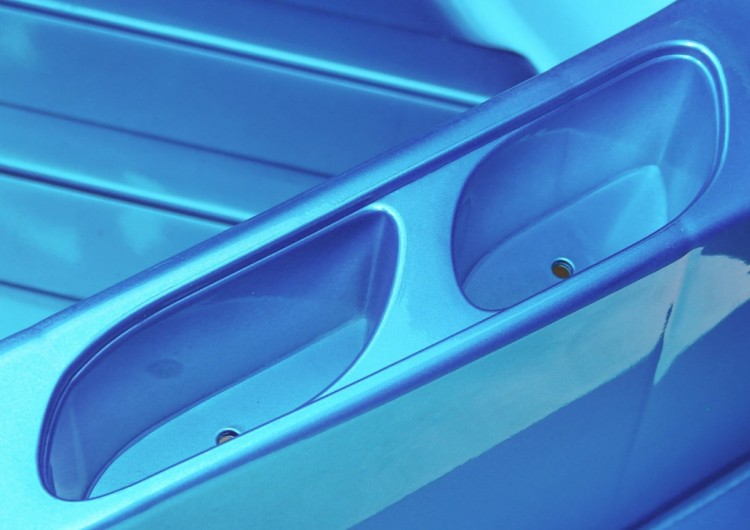 Samochód elektryczny SUV BMW X6M XXL dla 2 dzieci Lakier Niebieski