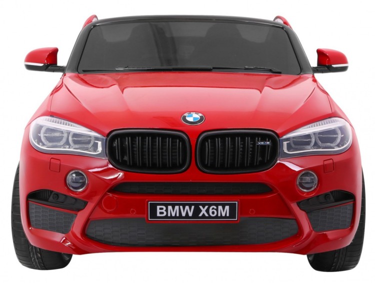 Samochód elektryczny SUV BMW X6M XXL dla 2 dzieci Lakier Czerwony
