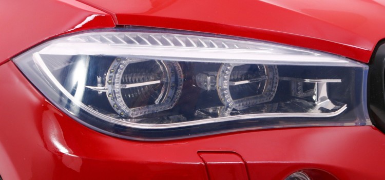 Samochód elektryczny SUV BMW X6M XXL dla 2 dzieci Lakier Czerwony