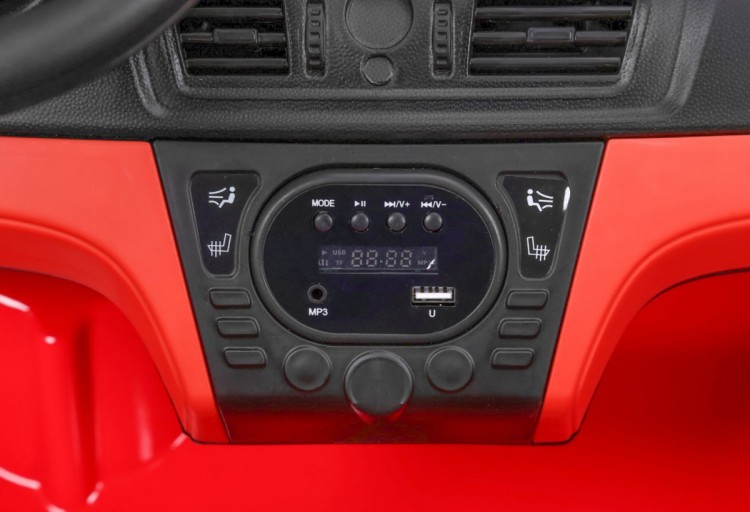 Samochód elektryczny BMW X6M XXL dla 2 dzieci Czerwony SUV