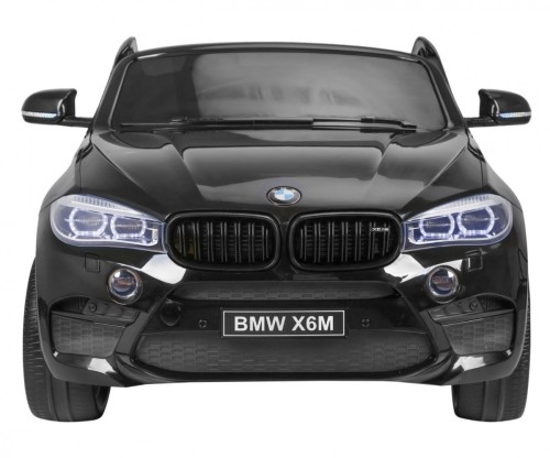Samochód elektryczny BMW X6M XXL dla 2 dzieci Czarny SUV