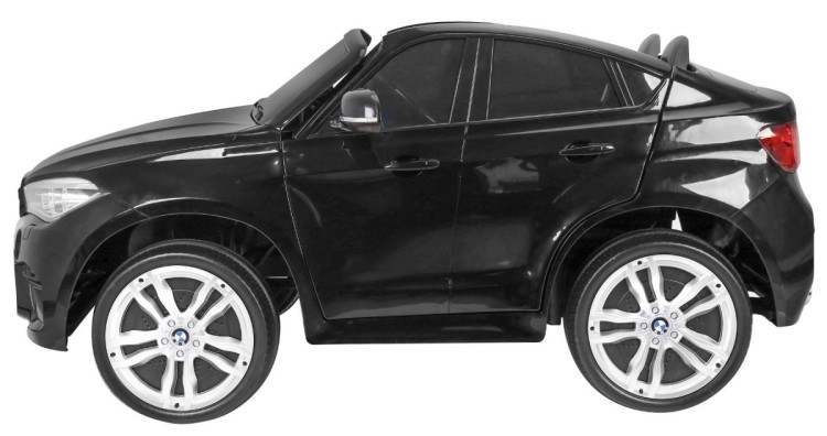 Samochód elektryczny BMW X6M XXL dla 2 dzieci Czarny SUV