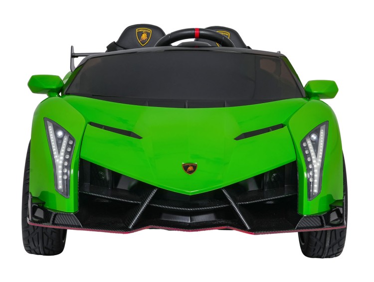 Samochód elektryczny dla dzieci Lamborghini Veneno Zielony