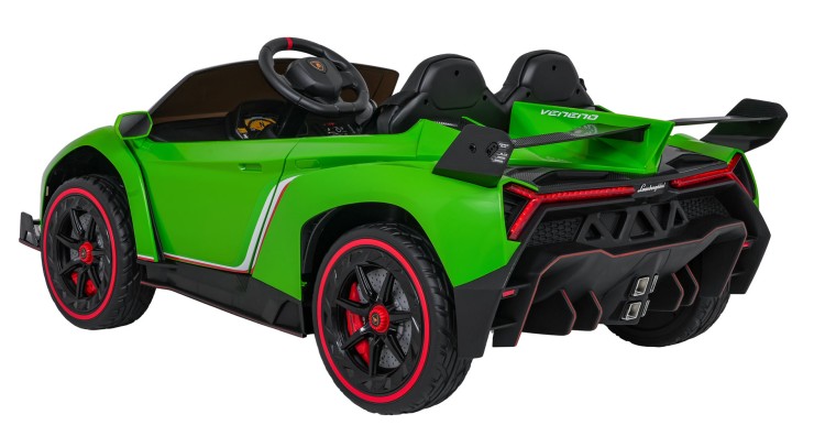 Samochód elektryczny dla dzieci Lamborghini Veneno Zielony