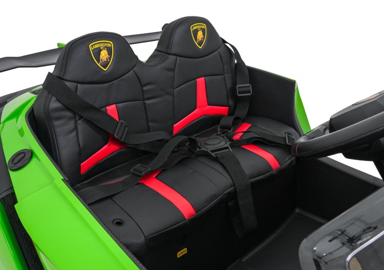 Samochód elektryczny dla dzieci Lamborghini Veneno Zielony