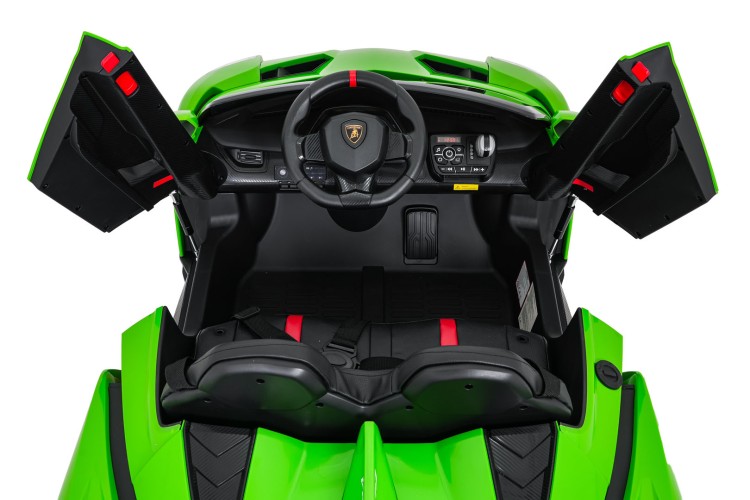 Samochód elektryczny dla dzieci Lamborghini Veneno Zielony