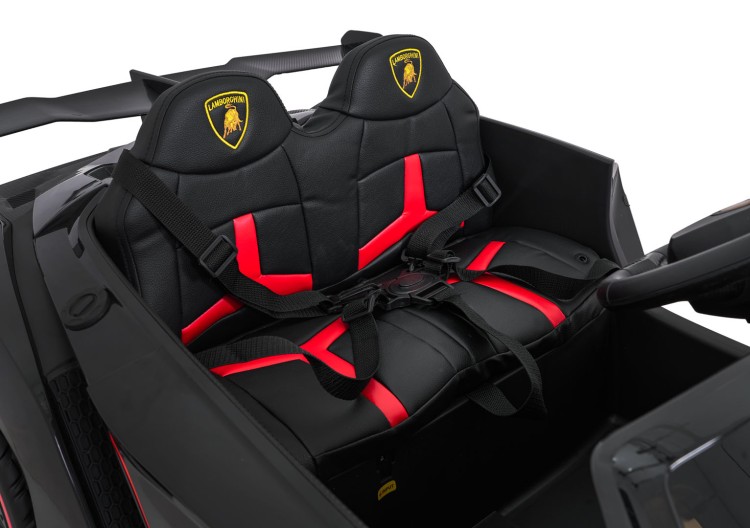 Samochód elektryczny dla dzieci Lamborghini Veneno Czarny