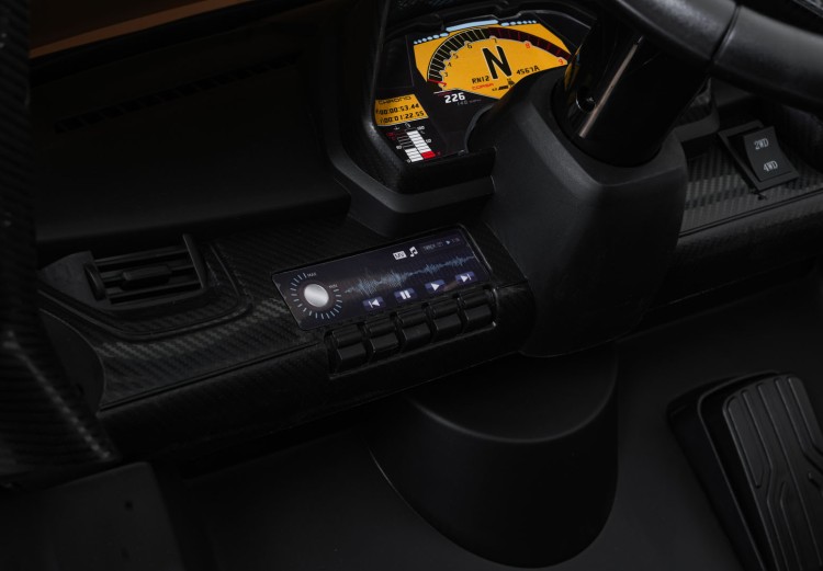 Samochód elektryczny dla dzieci Lamborghini Veneno Czarny