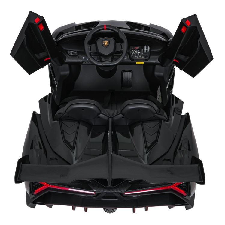 Samochód elektryczny dla dzieci Lamborghini Veneno Czarny