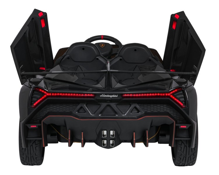Samochód elektryczny dla dzieci Lamborghini Veneno Czarny