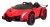 Samochód elektryczny dla dzieci Lamborghini Veneno Czerwony