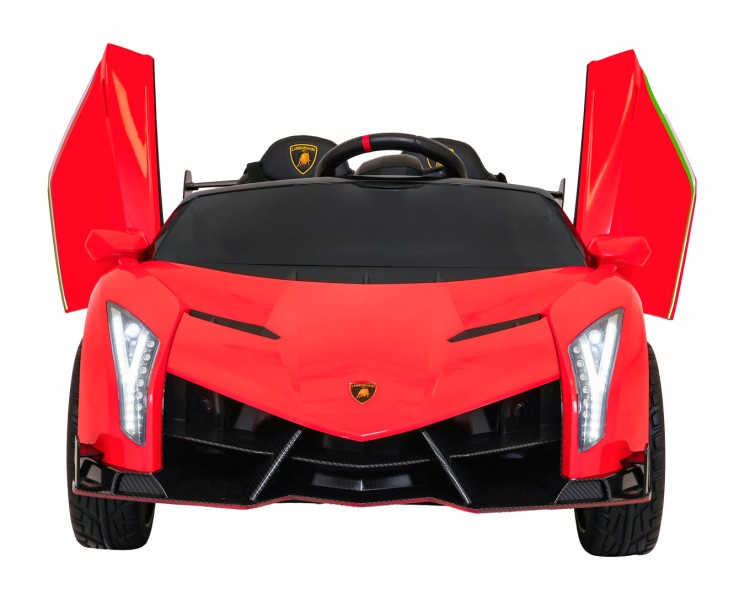 Samochód elektryczny dla dzieci Lamborghini Veneno Czerwony