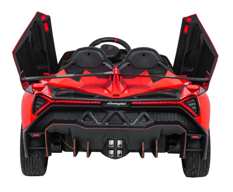 Samochód elektryczny dla dzieci Lamborghini Veneno Czerwony