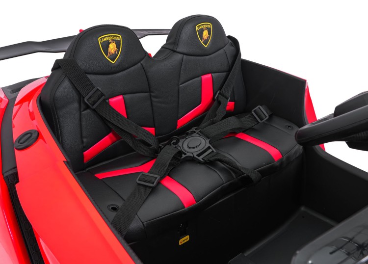 Samochód elektryczny dla dzieci Lamborghini Veneno Czerwony
