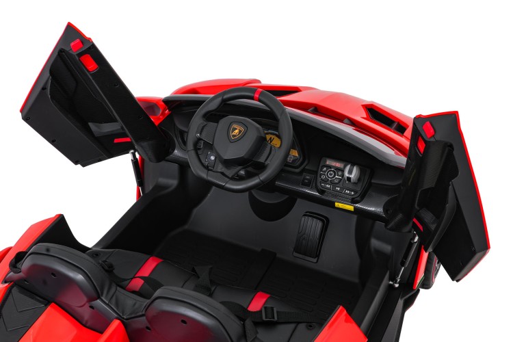 Samochód elektryczny dla dzieci Lamborghini Veneno Czerwony