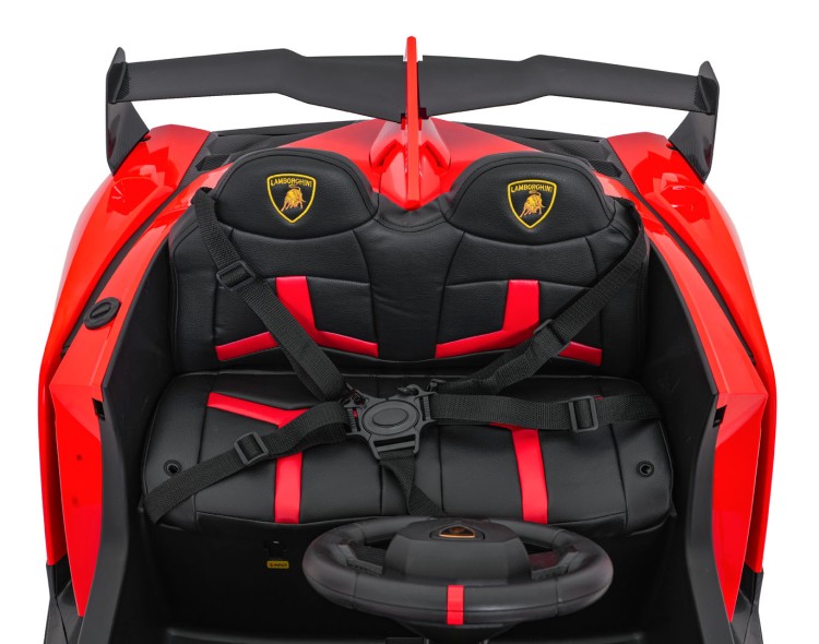 Samochód elektryczny dla dzieci Lamborghini Veneno Czerwony