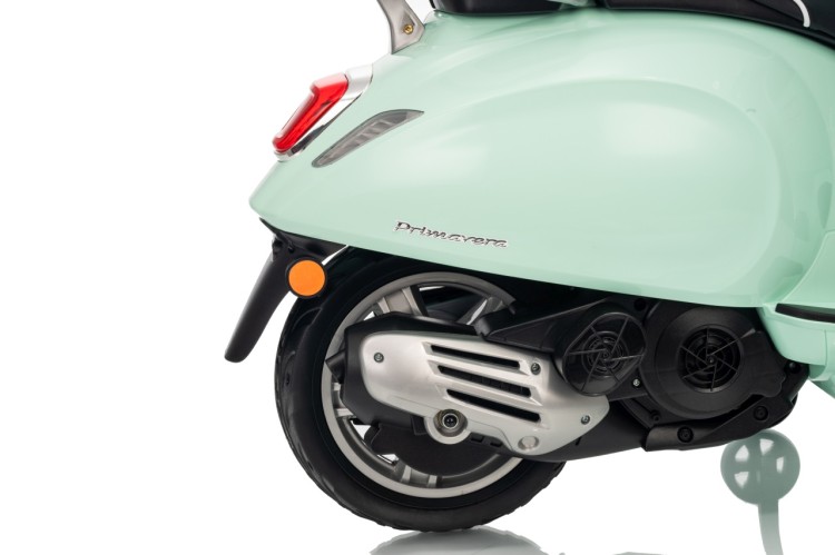 Pojazd Skuter na akumulator dla dzieci Vespa ROMA Zielony