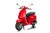 Pojazd Skuter na akumulator dla dzieci Vespa ROMA Czerwony