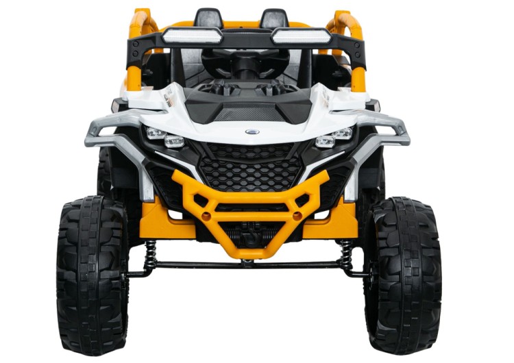 Samochód na akumulator M3 Żółto-Biały 4x4