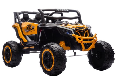 Samochód na akumulator M2 Żółty 4x4