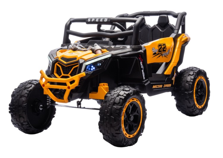 Samochód na akumulator M2 Żółty 4x4