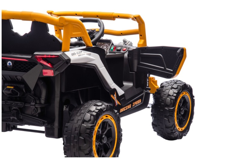 Samochód na akumulator M2 Żółty 4x4