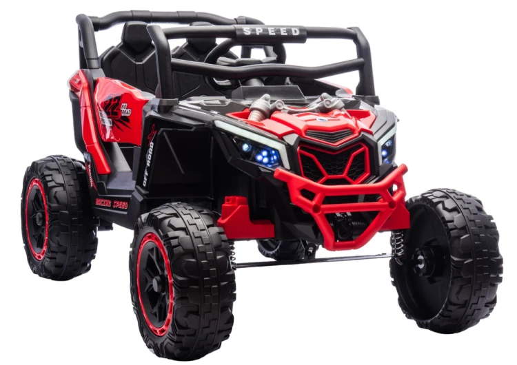 Samochód na akumulator M2 Czerwony 4x4