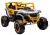 Samochód na akumulator M1 Biało-Żółty 4x4