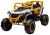 Samochód na akumulator M1 Biało-Żółty 4x4
