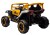 Samochód na akumulator M1 Biało-Żółty 4x4