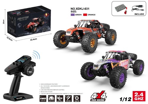 Samochód zdalnie sterowany R/C Crawler ALIKATA 1:12 Fioletowy