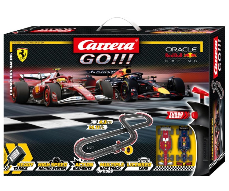 Carrera Go 20062603 Champion's Racing 4,3m