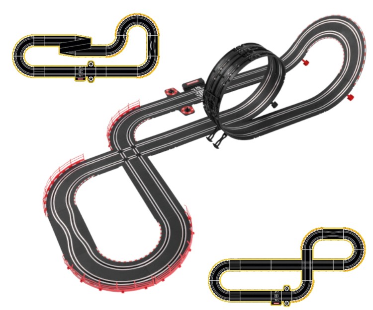 Carrera Go 20062602 Tuning Zone 5,3m