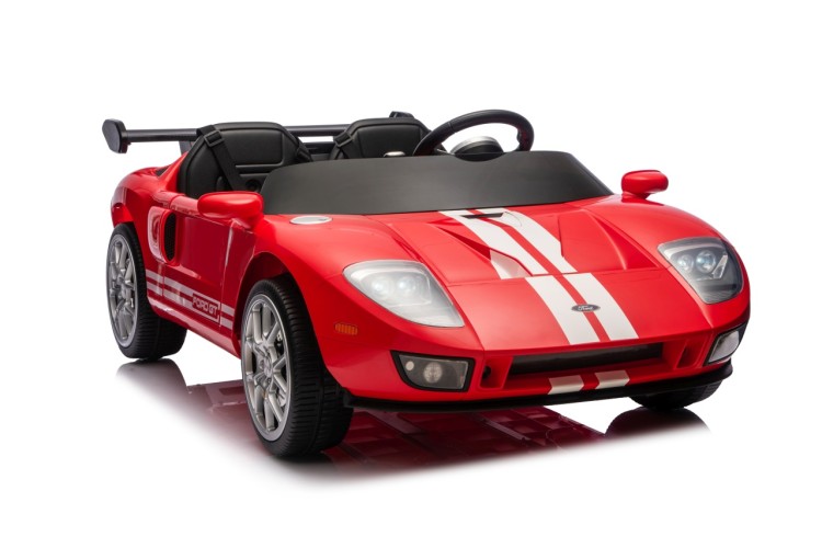Pojazd na akumulator dla dziecka Ford GT Czerwony