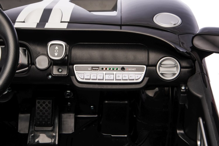 Pojazd na akumulator dla dziecka Ford GT Czarny