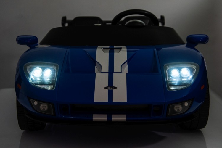 Pojazd na akumulator dla dziecka Ford GT Niebieski