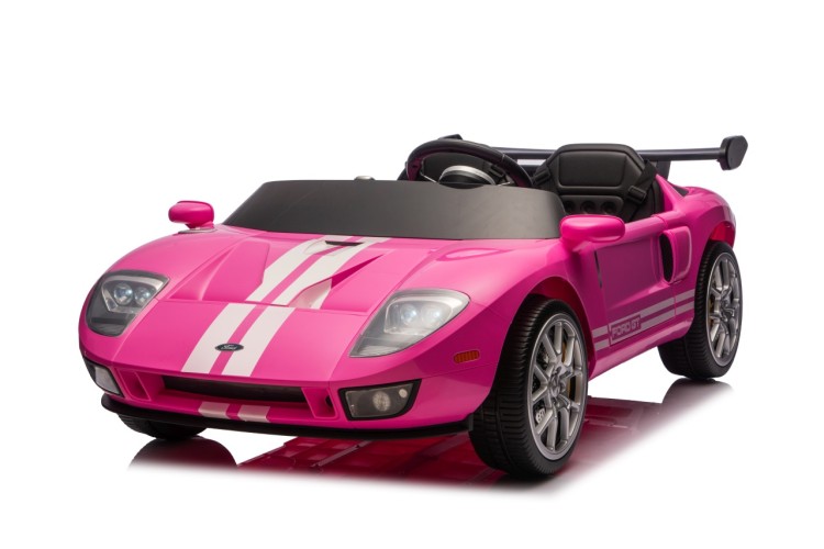 Pojazd na akumulator dla dziecka Ford GT Różowy