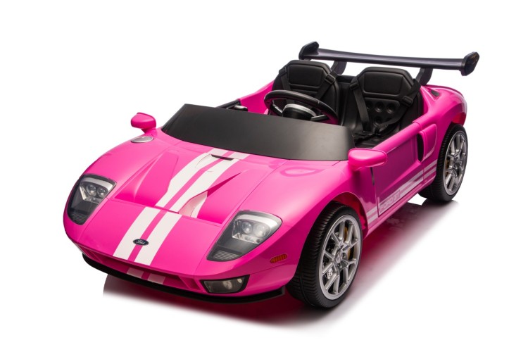 Pojazd na akumulator dla dziecka Ford GT Różowy